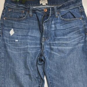 J.Crew Women’s Distressed Blue Jeans